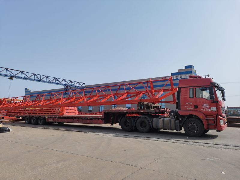 電動葫蘆門式起重機  MH10t—25m 制作完成，發往陜西榆林交付客戶使用