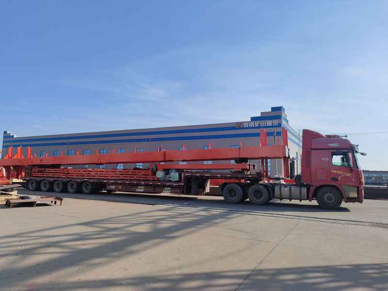 電動葫蘆門式起重機  2臺 MHxh10t—24m 制作完成，發往湖北交付客戶使用